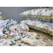 Комплект постільної білизни Каприз, cotton з рюшею Комплект постільної білизни Каприз, cotton з рюшею