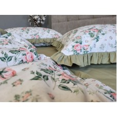 Комплект постільної білизни Каприз, cotton з рюшею Комплект постільної білизни Каприз, cotton з рюшею