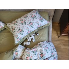 Комплект постільної білизни Каприз, cotton з рюшею Комплект постільної білизни Каприз, cotton з рюшею