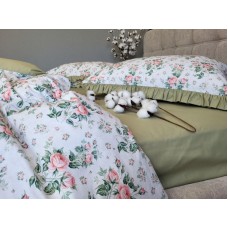 Комплект постільної білизни Каприз, cotton з рюшею Комплект постільної білизни Каприз, cotton з рюшею