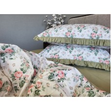 Комплект постільної білизни Каприз, cotton з рюшею Комплект постільної білизни Каприз, cotton з рюшею