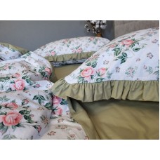 Комплект постільної білизни Каприз, cotton з рюшею Комплект постільної білизни Каприз, cotton з рюшею