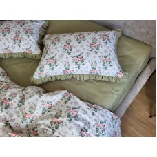 Комплект постільної білизни Каприз, cotton з рюшею Комплект постільної білизни Каприз, cotton з рюшею