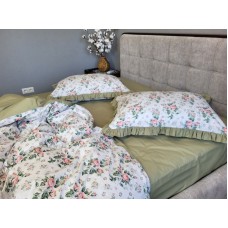 Комплект постільної білизни Каприз, cotton з рюшею Комплект постільної білизни Каприз, cotton з рюшею