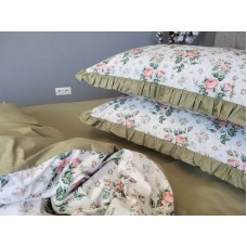 Комплект постільної білизни Каприз, cotton з рюшею Комплект постільної білизни Каприз, cotton з рюшею