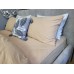 Комплект постільної білизни Beige, Варена бавовна LUXURY, ТМ Комфорт-текстиль