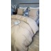 Комплект постільної білизни Beige, Варена бавовна LUXURY, ТМ Комфорт-текстиль