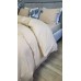 Комплект постільної білизни Beige, Варена бавовна LUXURY, ТМ Комфорт-текстиль