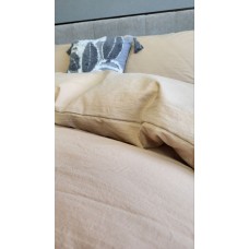 Комплект постільної білизни Beige, Варена бавовна LUXURY, ТМ Комфорт-текстиль