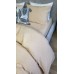 Комплект постільної білизни Beige, Варена бавовна LUXURY, ТМ Комфорт-текстиль