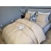 Комплект постільної білизни Beige, Варена бавовна LUXURY, ТМ Комфорт-текстиль