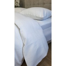 Комплект постільної білизни Білий, ранфорс GOFRE Комплект постільної білизни Білий, ранфорс GOFRE
