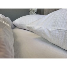 Комплект постільної білизни Білий, ранфорс GOFRE Комплект постільної білизни Білий, ранфорс GOFRE