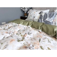Комплект постільної білизни Birds, сатин PREMIUM, ТМ Комфорт-текстиль