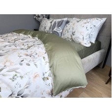 Комплект постільної білизни Birds, сатин PREMIUM, ТМ Комфорт-текстиль