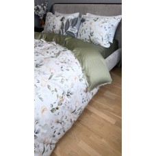Комплект постільної білизни Birds, сатин PREMIUM, ТМ Комфорт-текстиль