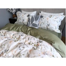 Комплект постільної білизни Birds, сатин PREMIUM, ТМ Комфорт-текстиль