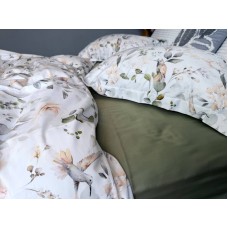 Комплект постільної білизни Birds, сатин PREMIUM, ТМ Комфорт-текстиль