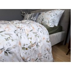 Комплект постільної білизни Birds, сатин PREMIUM, ТМ Комфорт-текстиль