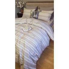 Комплект постільної білизни Домінік бежевий Turkish Cotton 100% Бавовна Комфорт-текстиль Комплект постільної білизни Домінік бежевий Turkish Cotton 100% Бавовна Комфорт-текстиль