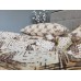 Комплект постільної білизни Серпанок беж, GOFRE DUO
