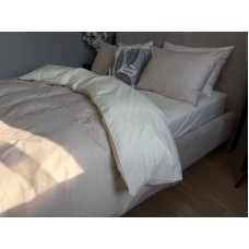 Комплект постільної білизни Горошки, Turkish Cotton, ТМ Комфорт-текстиль Комплект постільної білизни Горошки, Turkish Cotton, ТМ Комфорт-текстиль