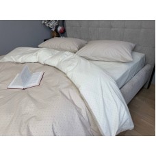 Комплект постільної білизни Горошки, Turkish Cotton, ТМ Комфорт-текстиль Комплект постільної білизни Горошки, Turkish Cotton, ТМ Комфорт-текстиль