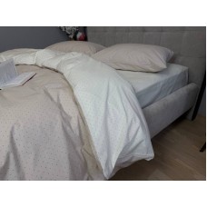 Комплект постільної білизни Горошки, Turkish Cotton, ТМ Комфорт-текстиль Комплект постільної білизни Горошки, Turkish Cotton, ТМ Комфорт-текстиль