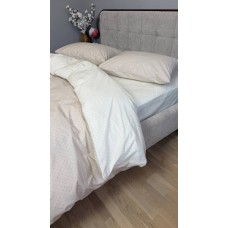 Комплект постільної білизни Горошки, Turkish Cotton, ТМ Комфорт-текстиль Комплект постільної білизни Горошки, Turkish Cotton, ТМ Комфорт-текстиль