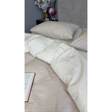 Комплект постільної білизни Горошки, Turkish Cotton, ТМ Комфорт-текстиль Комплект постільної білизни Горошки, Turkish Cotton, ТМ Комфорт-текстиль