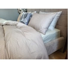 Комплект постільної білизни Горошки, Turkish Cotton, ТМ Комфорт-текстиль Комплект постільної білизни Горошки, Turkish Cotton, ТМ Комфорт-текстиль