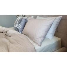 Комплект постільної білизни Горошки, Turkish Cotton, ТМ Комфорт-текстиль Комплект постільної білизни Горошки, Turkish Cotton, ТМ Комфорт-текстиль