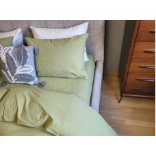 Комплект постільної білизни Green, Варена бавовна LUXURY, ТМ Комфорт-текстиль