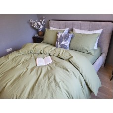 Комплект постільної білизни Green, Варена бавовна LUXURY, ТМ Комфорт-текстиль
