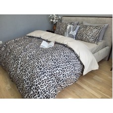 Комплект постільної білизни Леопард Turkish Cotton 100% Бавовна Комфорт-текстиль