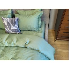 Комплект постільної білизни Paisley Green, Сатин Жаккард, ТМ Комфорт-текстиль