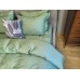 Комплект постільної білизни Paisley Green, Сатин Жаккард, ТМ Комфорт-текстиль
