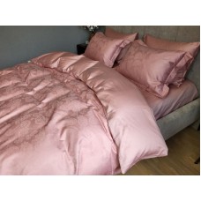 Комплект постільної білизни Paisley Powder, Сатин JACQUARD, ТМ Комфорт-текстиль