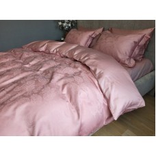 Комплект постільної білизни Paisley Powder, Сатин JACQUARD, ТМ Комфорт-текстиль