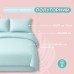 Комплект постільної білизни Tropical Dream, Мікросатин, полуторний, в подарунковій упаковці, м’ята, ТМ IDEIA