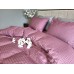 Комплект постільної білизни Satin GOFRE Жатка, фіолетовий