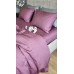 Комплект постільної білизни Satin GOFRE Жатка, фіолетовий