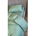 Комплект постільної білизни Satin GOFRE Жатка, полин
