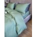 Комплект постільної білизни Satin GOFRE Жатка, полин
