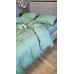 Комплект постільної білизни Satin GOFRE Жатка, полин