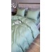 Комплект постільної білизни Satin GOFRE Жатка, полин