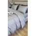 Комплект постільної білизни Satin GOFRE Жатка, сірий