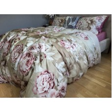 Комплект постільної білизни Сатин Premium Queen Комфорт-текстиль