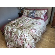 Комплект постільної білизни Сатин Premium Queen Комфорт-текстиль