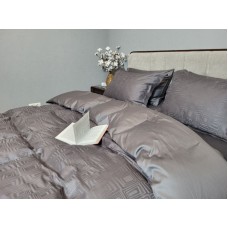 Комплект постільної білизни Sguare Dark Grey, Сатин JACQUARD, ТМ Комфорт-текстиль